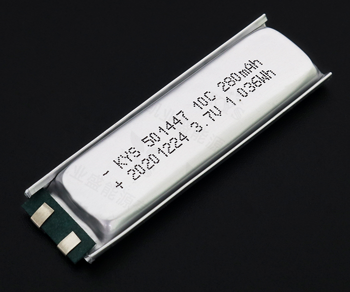 501447-280mAh  3A放電