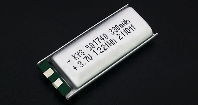 501740-330mAh  3A放電